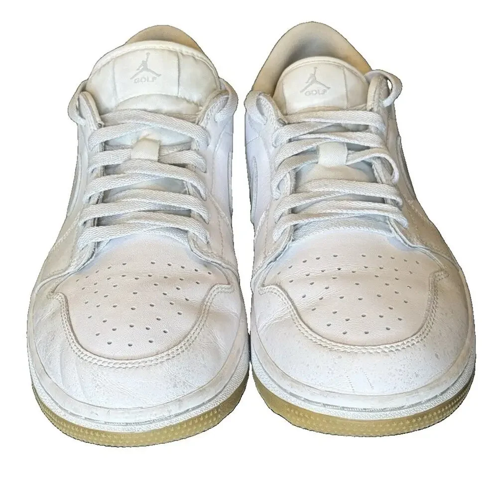 Nike Air Jordan 1 Low G Golf Men’s 11 White Pure Platinum Gum DD9315-111